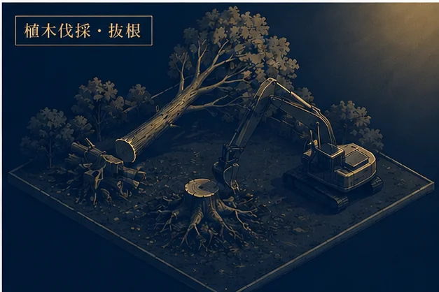 植木伐採・抜根